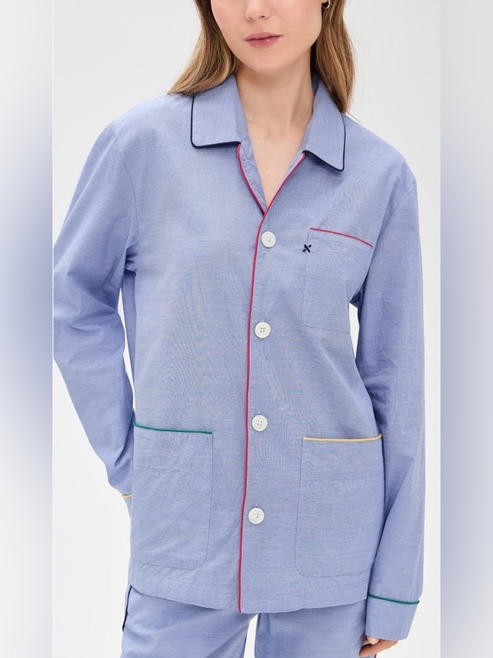 P’JIMMIES ALEX MILL WOMEN’S LONG SLEEVE TOP, SIZE M.